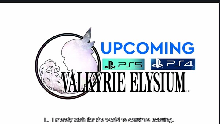 VALKYRIE ELYSIUM UPCOMING PS5\PS4 GAMES