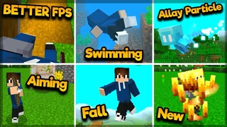 ANIMASI FIRST PERSON MAKIN REALISTIS!!! Texture Animasi Player Terbaru Anima Tweaks V2.0 MCPE 1.20