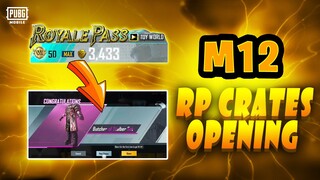 ROYAL PASS M12 RP CRATE OPENING | WEEKLY MATERIAL IN 500UC | PUBG MOBILE