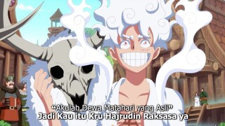 ONE PIECE CH 1128 - 1129 UNGKAP KRU HAJRUDIN SI DEWA MATAHARI PALSU YANG MELAWAN LUFFY SUN GOD NIKA