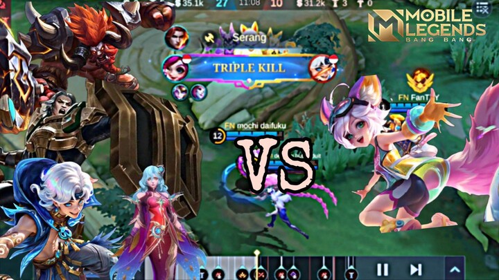 KERUSUHAN NANA DI CLASSIC SAMPE TRIPLE KILL❗❗