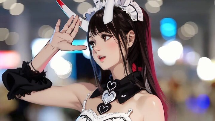 Commander, Noshiro is here! (AI animation) | Meng Chengcheng_ | Noshiro | Azur Lane
