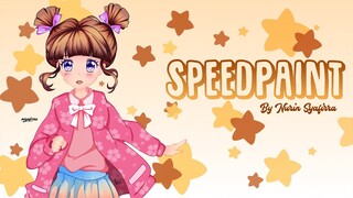 [SpeedPaint] Chased By Stars | Nurin Syafirra