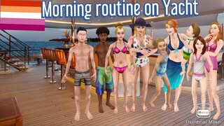 Family Of 10 Morning Routine On A Yacht SIMS FREEPLAY