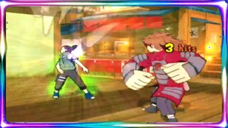 Shikamaru Boy VS Choji - Naruto Ultimate Ninja 5 Gameplay