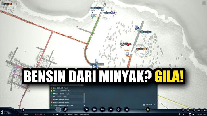 ⛽ BENSIN DARI MINYAK? STRATEGI LOGISTIK YANG GILA!