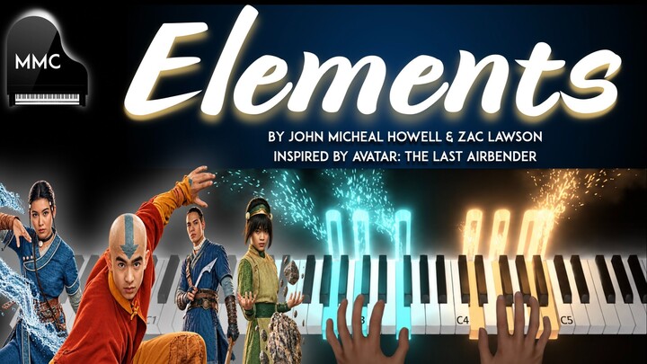 Elements by John Michael Howell & Zac Lawson piano cover/tutorial + sheet music & lyrics