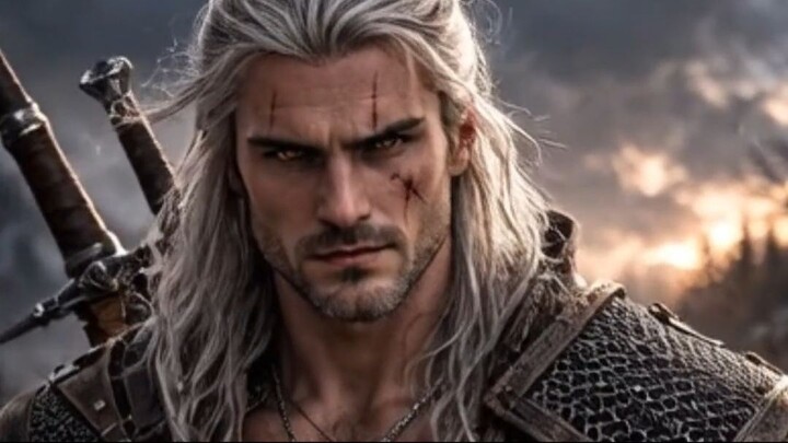 Geralt of Rivia AI Concept from The Witcher 3