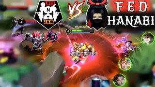 LocKnJaW VS. FED HANABI THE LATE GAME SPECIALIST | JAWHEAD GAMEPLAY