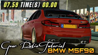 Fastest 7 seconds BMW M5F90 Gear Ratio Tutorial | Car Parking Multiplayer New Update