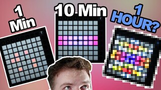 Making a Launchpad Lightshow in 1 MINUTE, 10 MINUTES & 1 HOUR