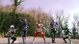 Tycoon meet with Shinobi and Ninja Rider