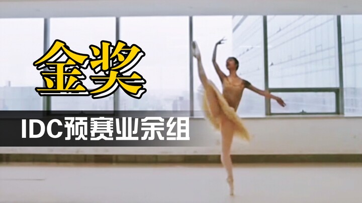 业余成人芭蕾比赛预赛金奖 | IDC中国赛业余B7组