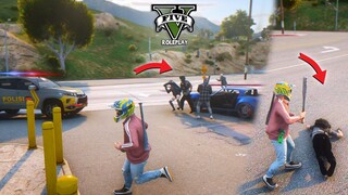 SADISNYA SEORANG GANGSTER KETIKA DIUSIK POLISI ! GTA V ROLEPLAY