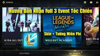 [Tốc Chiến] Hướng Dẫn Nhận Full 3 Event Kiếm Tướng + Skin Miễn Phí Và Mở Rương Hextech Cực Ngon =)))