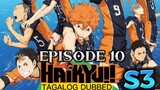Haikyuu S3 Episode 10 Tagalog