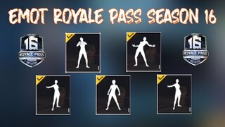 Bocoran Emot Royale Pass Season 16