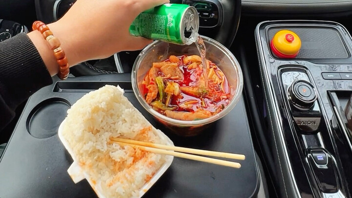 Adding Sprite to the dish makes it refreshing and cuts through the greasiness.