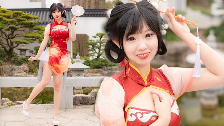 Ding-ling! ~The lively and lovely Tang Palace girl is here~ Do you like her?