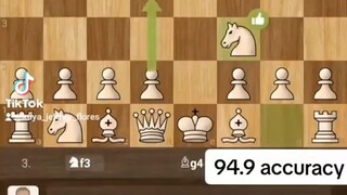 Chess game with 94.9 accuracy