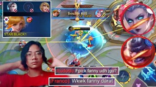 FIRST PICK FANNY WR 47% AUTO DI LOCK COUNTER! FANNY GENDONG TEAM TROLL!