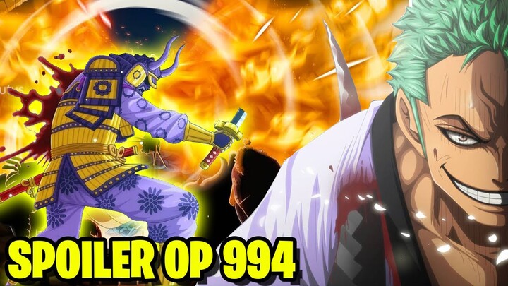 KIKU TERSELAMATKAN! KINEMON MENUTUP LUKA KIKU DENGAN JURUSNYA! SPOILER ONE PIECE 994!||ONE PIECE