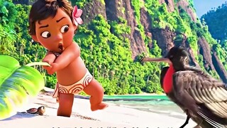 大海选中的女孩 浪花亲切的为她梳妆打扮