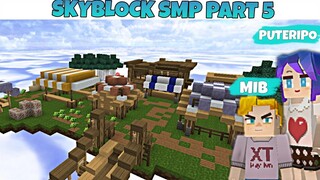 SKYBLOCK SMP PART 5 MARKET - FT PUTERIPO  -SKYBLOCK BLOCKMAN GO