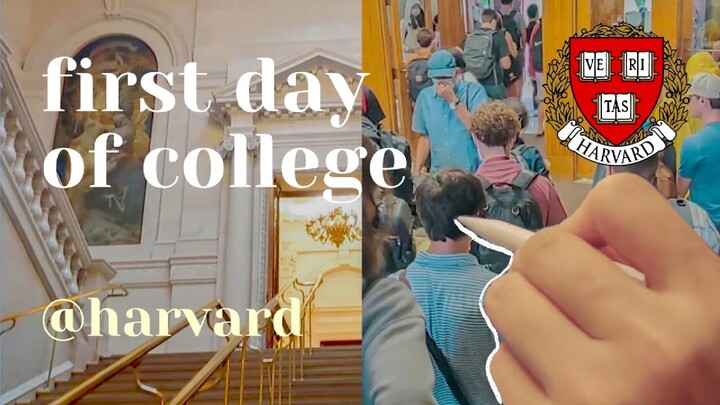 First Day at Harvard | freshman year vlog, 하버드 개강 브이로그