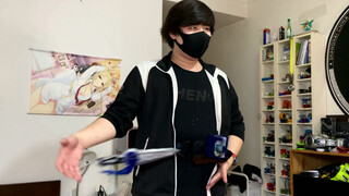 Kamen Rider BLADES Lion King Transformation Practice