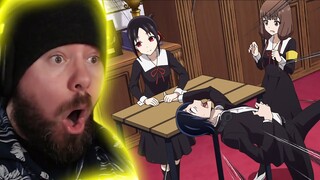 PEAK COMEDY RETURNS! | Kaguya sama Love is War Season 3 Episode 1 Reaction