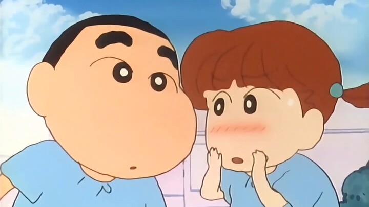 The friendship between Shin-chan and Nini!