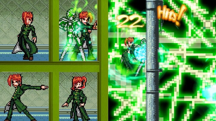 [BLEACH vs Naruto] Kakyoin Noriaki appears with an emerald splash with a radius of twenty meters!