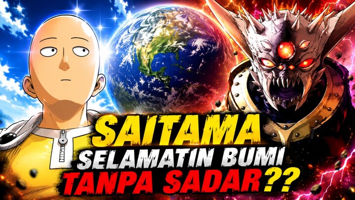 SAITAMA SLAMATIN BUMI TANPA SADAR⁉️