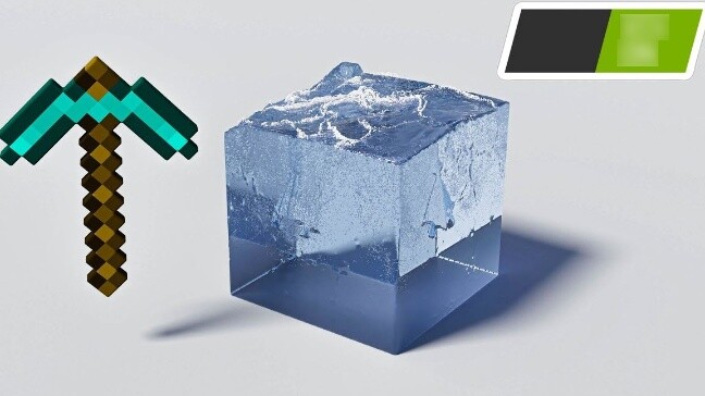 [Anime][Minecraft]A realistic water cube