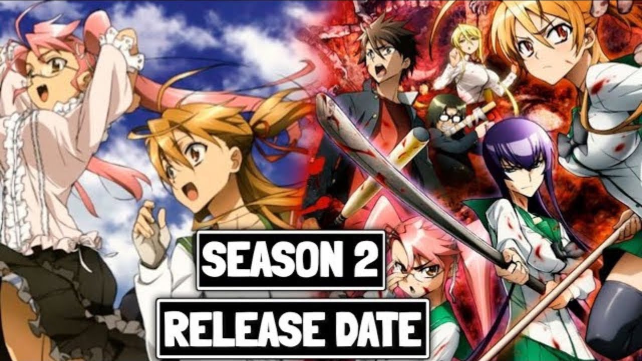 Highschool Of The Dead Season 2 Release Date Lastes Update 