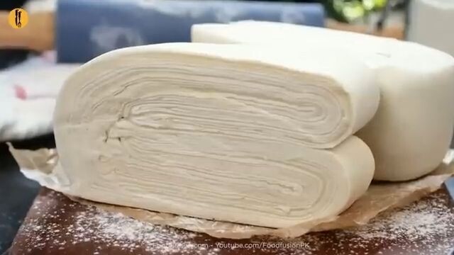 Homemade Puff Pastry Recipe by Food Fusion
