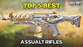 Top 5 Best Assault Rifles in Cod Mobile Season 6 #codm