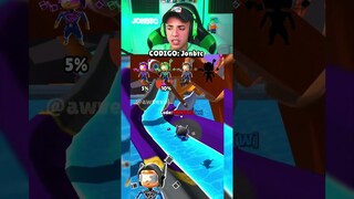 😱 SKIN BLOCKDASH CHICA EVOLUCIONA! 🟣 STUMBLE GUYS #stumbleguys #protips @Awvexel