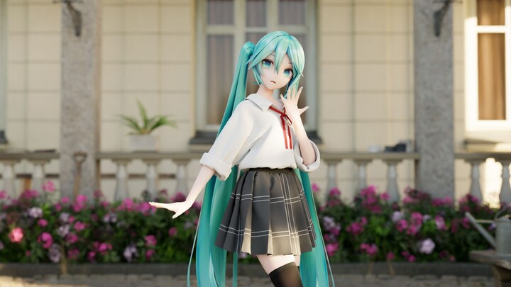 【Cycles/布料/MMD】Pale - MIKU