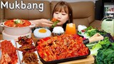 🍱오리불고기쌈밥,고등어조림,6종쌈야채,볶음밥🥙이정도면 쌈밥집 풀코스 아닌가유😋 KOREAN HOME MEAL MUKBANG ASMR EATINGSHOW REALSOUND 요리 먹방