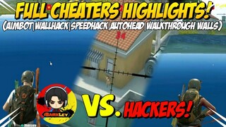 "FULL CHEATERS HIGHLIGHTS"( ROS AIMBOT|HIGHJUMP|AUTOHEAD|WALKTHROUGHWALLS )