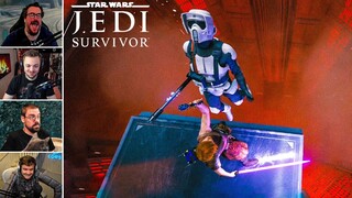 Streamers React to Star Wars Jedi Survivor Funny Moments/Glitches Part 3 (Funny Moments)
