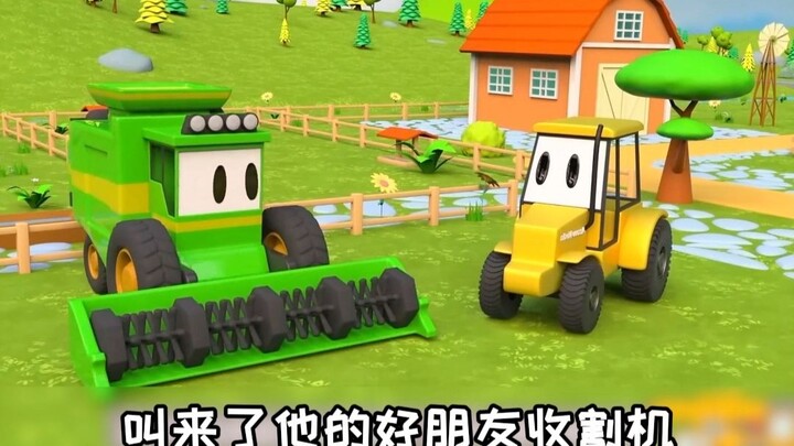 宝宝爱看的儿童工程车动画