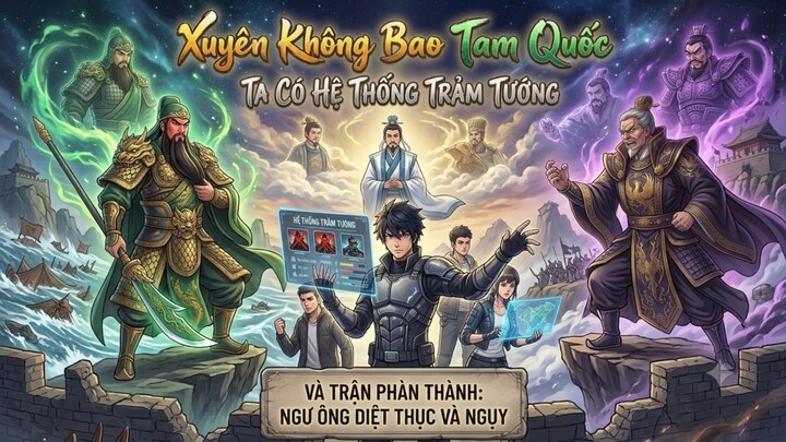 XUYÊN KHÔNG TAM QUỐC CÓ HỆ THỐNG TRẢM TƯỚNG