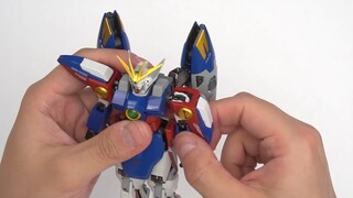 Nenek moyang yang cacat? Bandai MR Soul Wing Gundam Zero out of the box trial