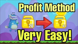 Growtopia 20wls to 41wls (Very Easy) New Profit