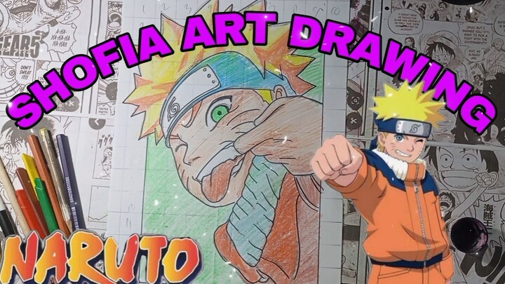 drawing Uzumaki Naruto