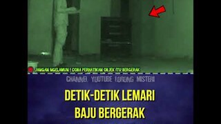DETIK-DETIK LEMARI BAJU BERGERAK SENDIRI #shorts