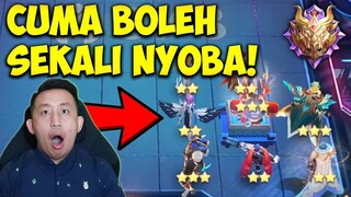 Challenge Sultan Magic Chess CUMA BOLEH SEKALI NYOBA! Streamernya Kena Mental!